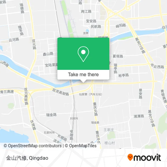 金山汽修 map