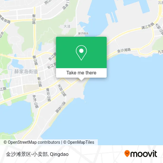 金沙滩景区-小卖部 map