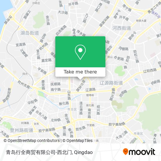 青岛行全商贸有限公司-西北门 map