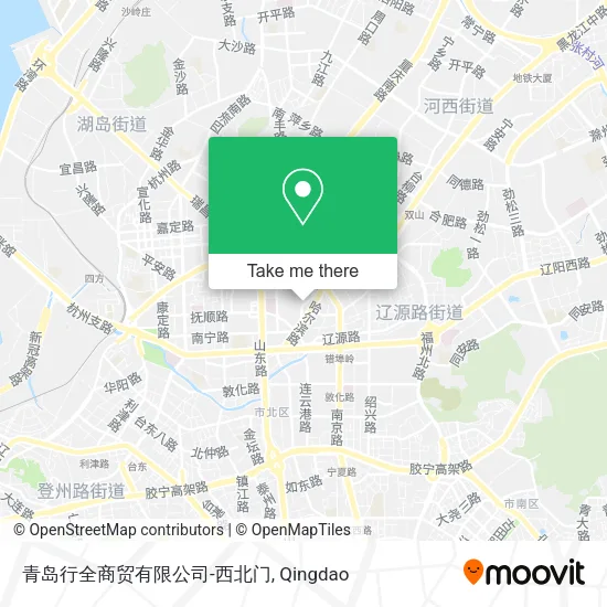 青岛行全商贸有限公司-西北门 map