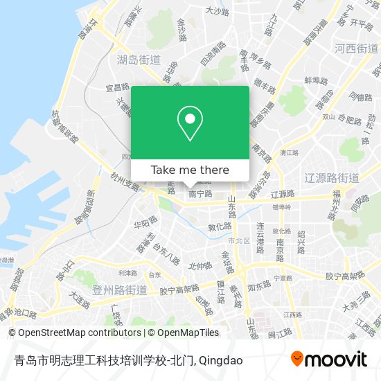 青岛市明志理工科技培训学校-北门 map