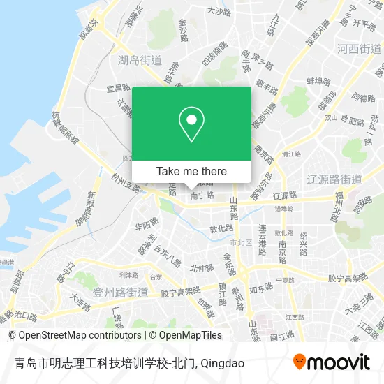 青岛市明志理工科技培训学校-北门 map