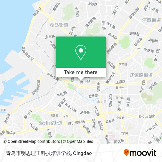 青岛市明志理工科技培训学校 map