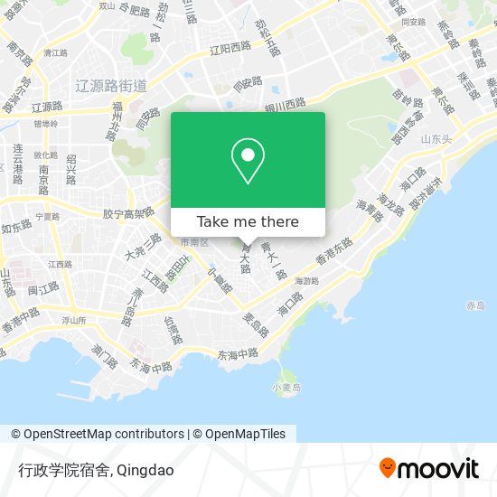 行政学院宿舍 map