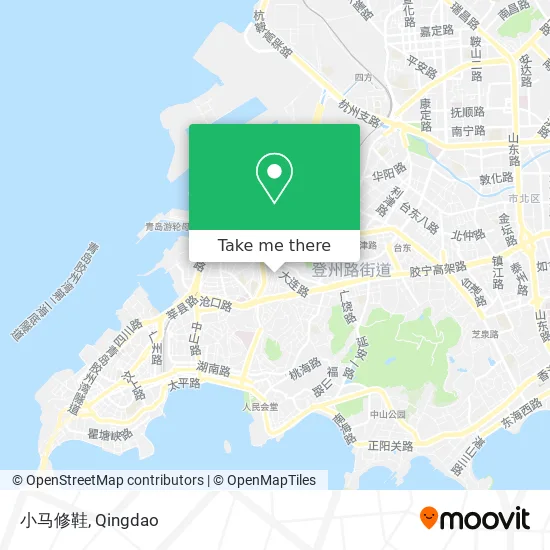 小马修鞋 map