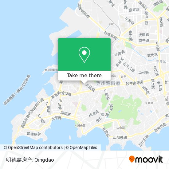 明德鑫房产 map