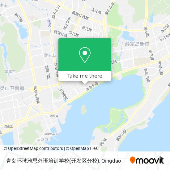 青岛环球雅思外语培训学校(开发区分校) map