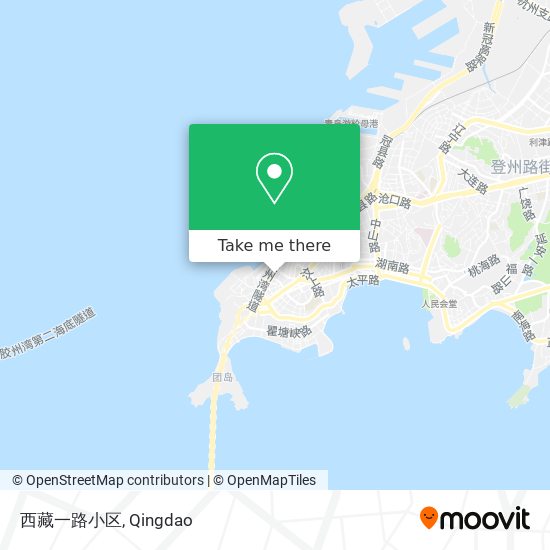 西藏一路小区 map