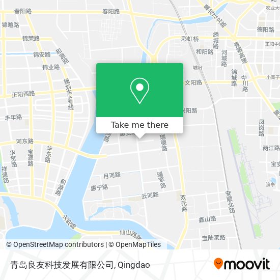 青岛良友科技发展有限公司 map