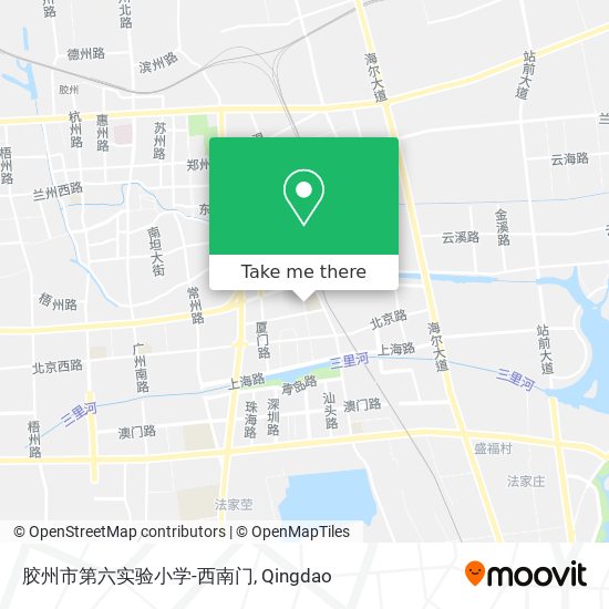 胶州市第六实验小学-西南门 map