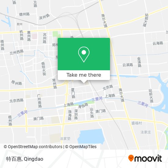 特百惠 map