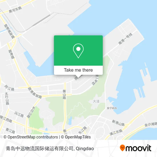 青岛中远物流国际储运有限公司 map