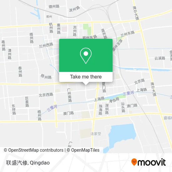联盛汽修 map
