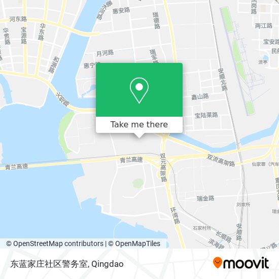 东蓝家庄社区警务室 map