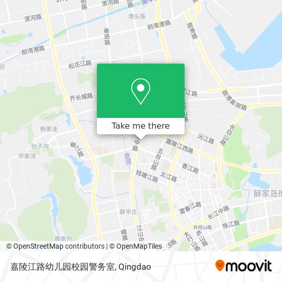 嘉陵江路幼儿园校园警务室 map