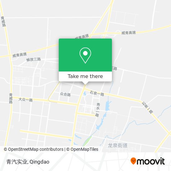 青汽实业 map