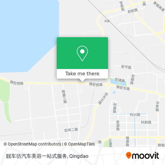 靓车坊汽车美容一站式服务 map