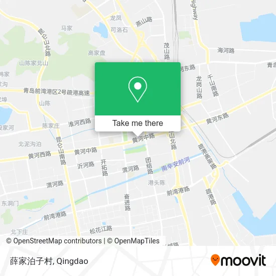 薛家泊子村 map
