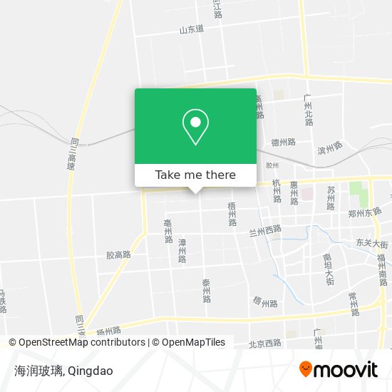 海润玻璃 map