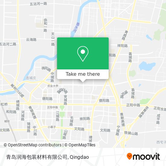青岛润海包装材料有限公司 map