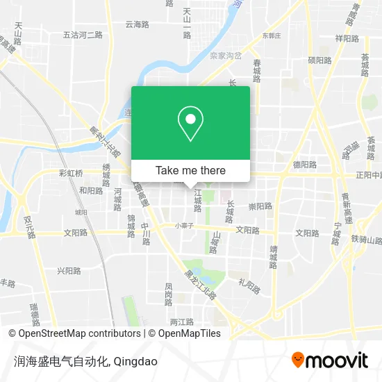 润海盛电气自动化 map