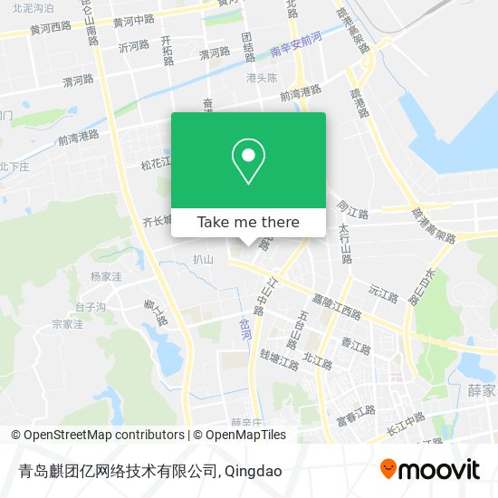 青岛麒团亿网络技术有限公司 map