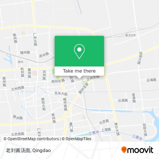 老刘酱汤面 map