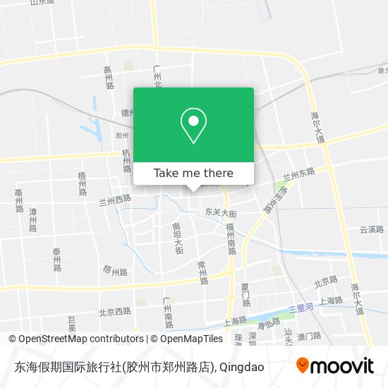 东海假期国际旅行社(胶州市郑州路店) map