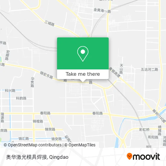 奥华激光模具焊接 map