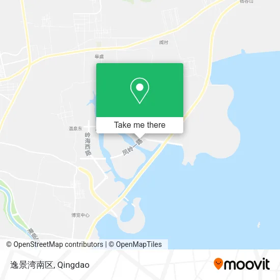 逸景湾南区 map