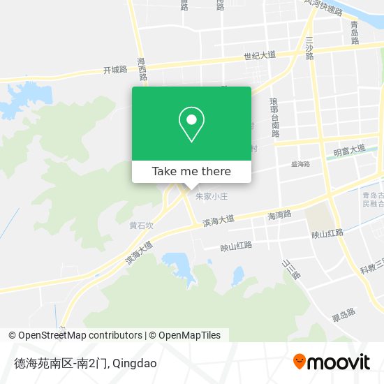 德海苑南区-南2门 map