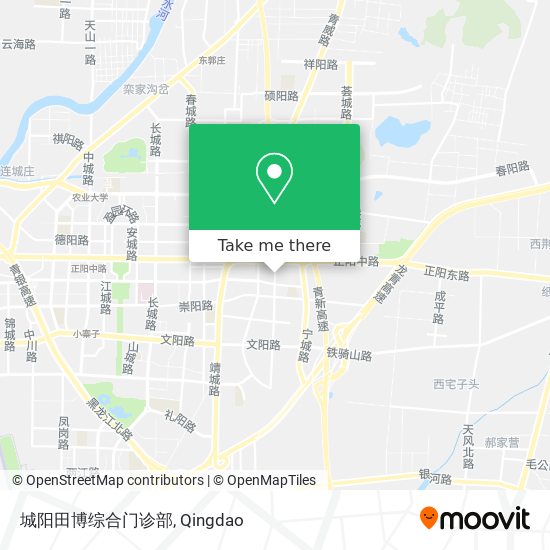城阳田博综合门诊部 map