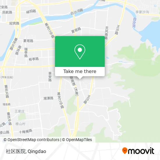 社区医院 map