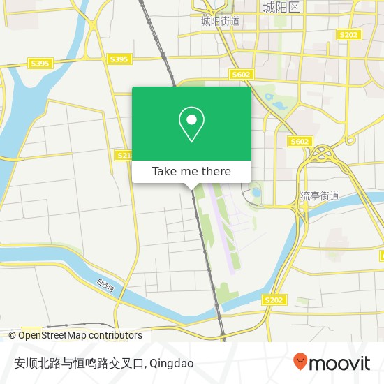 安顺北路与恒鸣路交叉口 map