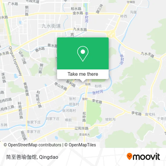 简至善瑜伽馆 map