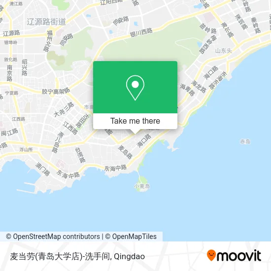 麦当劳(青岛大学店)-洗手间 map