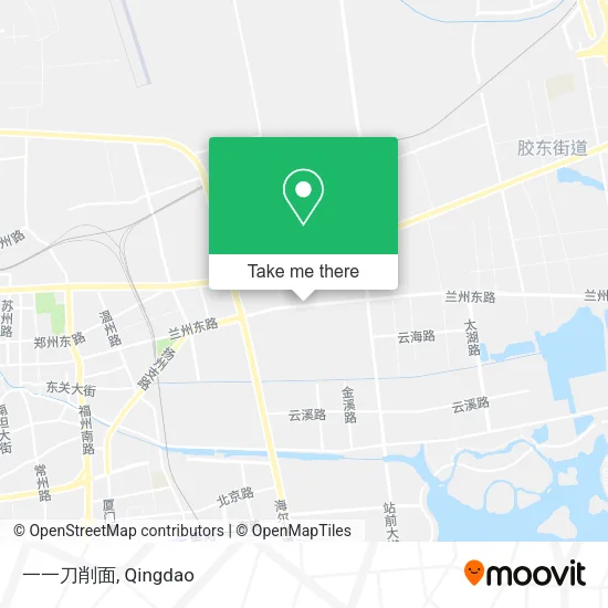 一一刀削面 map