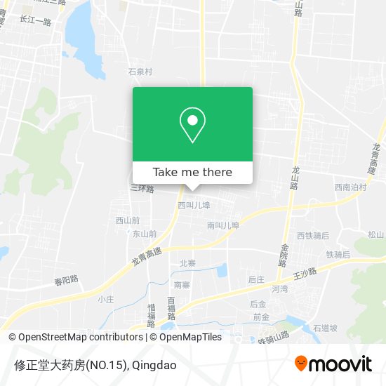 修正堂大药房(NO.15) map