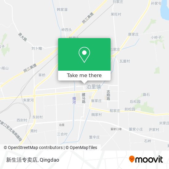 新生活专卖店 map