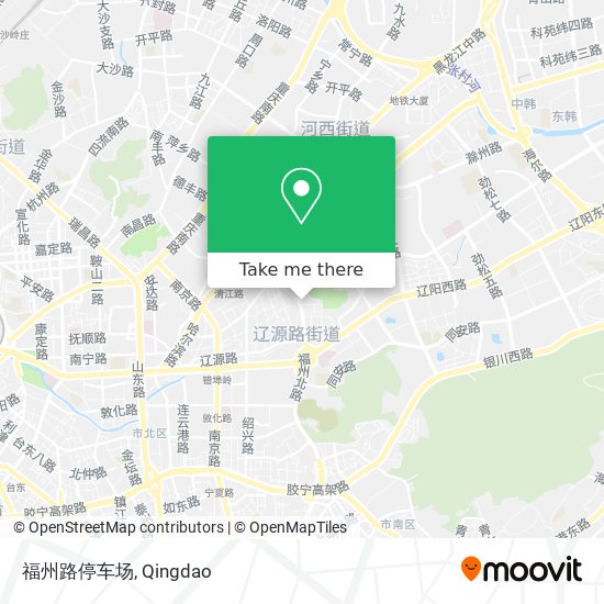 福州路停车场 map