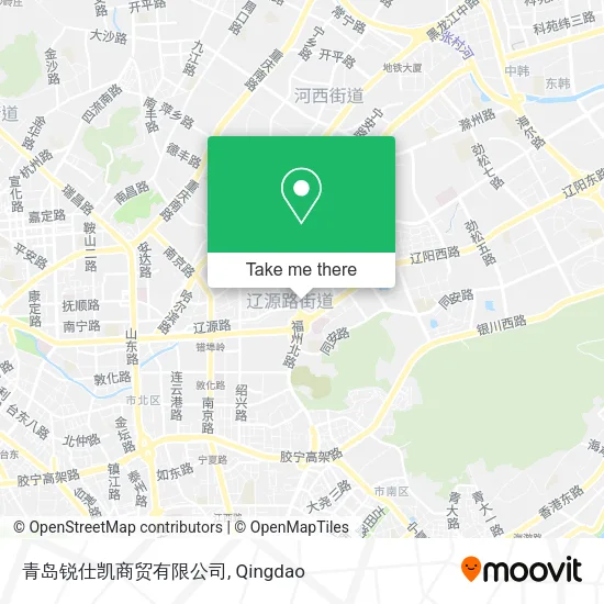 青岛锐仕凯商贸有限公司 map