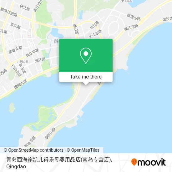 青岛西海岸凯儿得乐母婴用品店(南岛专营店) map
