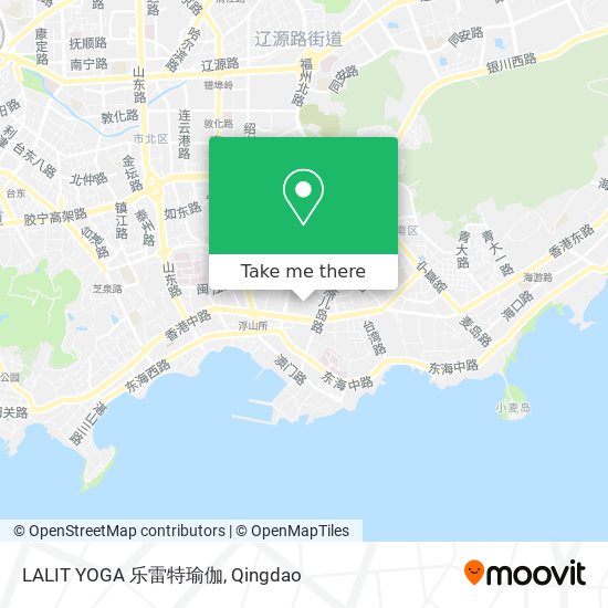LALIT YOGA 乐雷特瑜伽 map