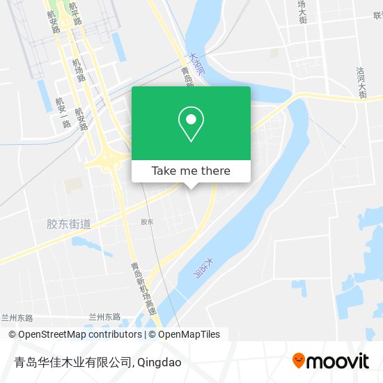 青岛华佳木业有限公司 map