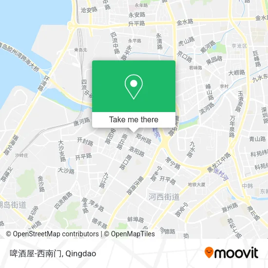 啤酒屋-西南门 map
