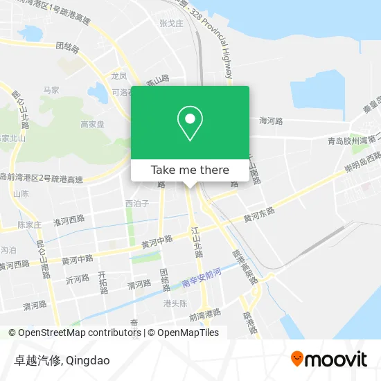 卓越汽修 map