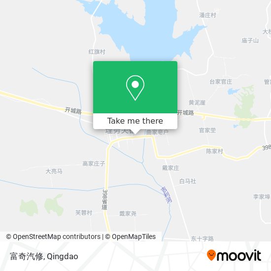 富奇汽修 map