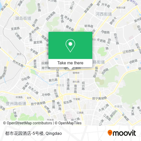 都市花园酒店-5号楼 map
