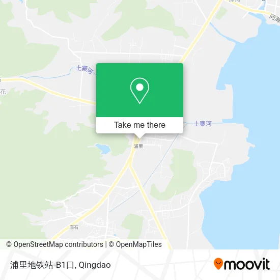 浦里地铁站-B1口 map