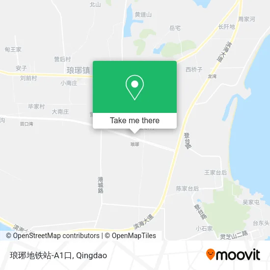 琅琊地铁站-A1口 map